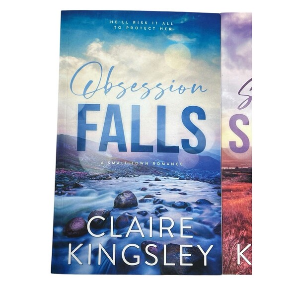 Claire Kingsley Obsession Falls (Paperback) Haven Brothers Booktok Romance - Picture 2 of 7